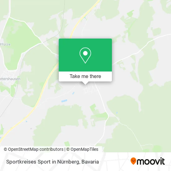Карта Sportkreises Sport in Nürnberg