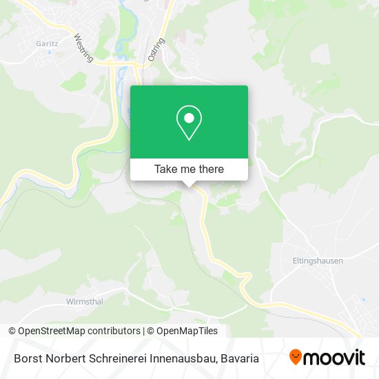 Borst Norbert Schreinerei Innenausbau map