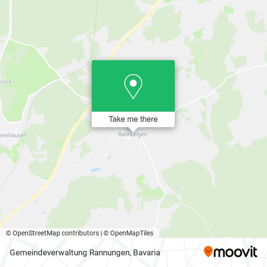 Gemeindeverwaltung Rannungen map