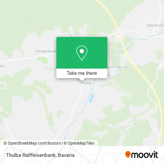Карта Thulba Raiffeisenbank