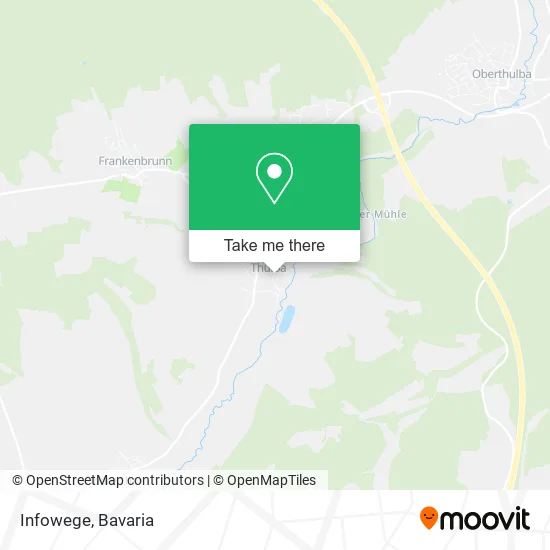 Карта Infowege