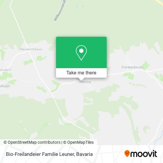 Bio-Freilandeier Familie Leuner map
