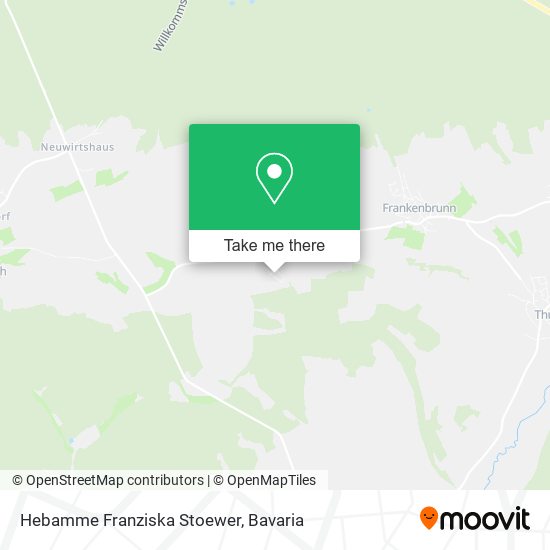 Hebamme Franziska Stoewer map