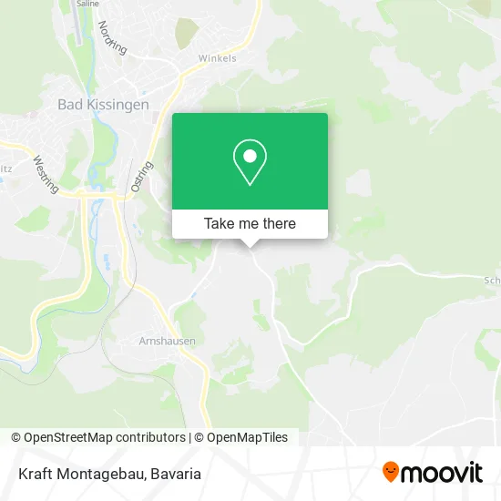 Карта Kraft Montagebau