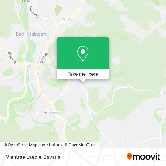 Карта Viehtrae Laedle