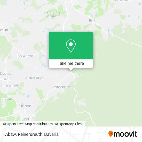 Карта Abzw. Reinersreuth