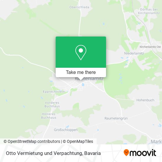 Otto Vermietung und Verpachtung map