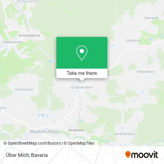 Карта Über Mich