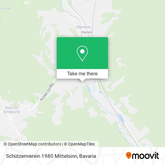 Schützenverein 1980 Mittelsinn map