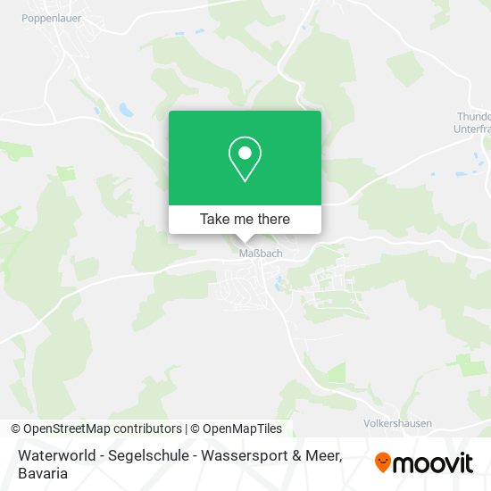 Карта Waterworld - Segelschule - Wassersport & Meer