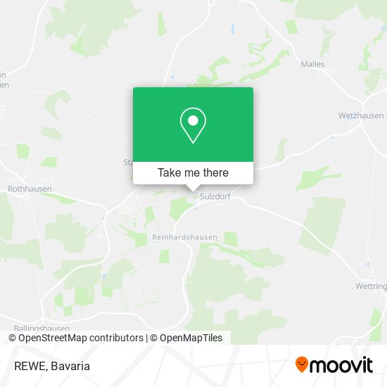 REWE map