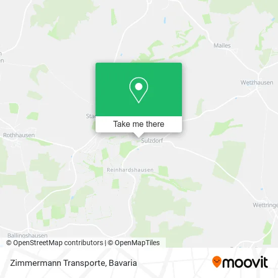 Карта Zimmermann Transporte