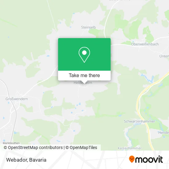 Карта Webador