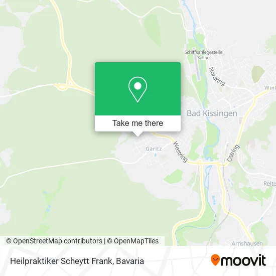 Карта Heilpraktiker Scheytt Frank