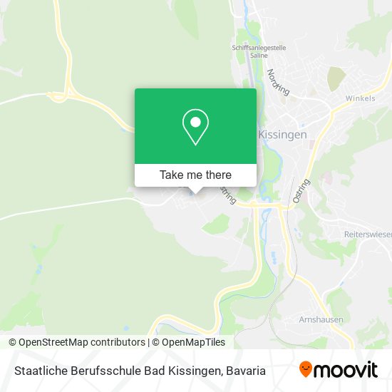 Staatliche Berufsschule Bad Kissingen map