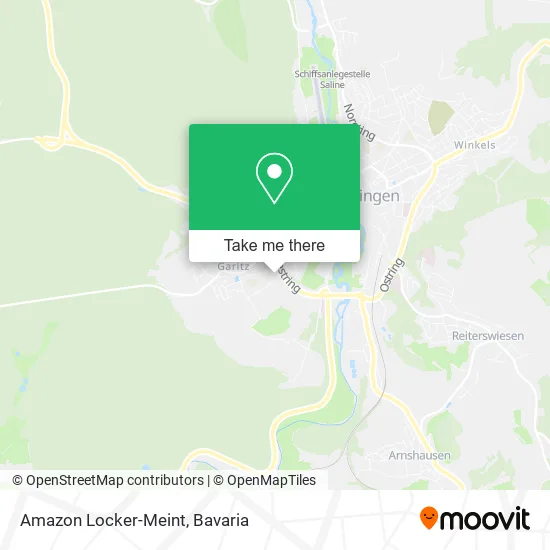 Карта Amazon Locker-Meint