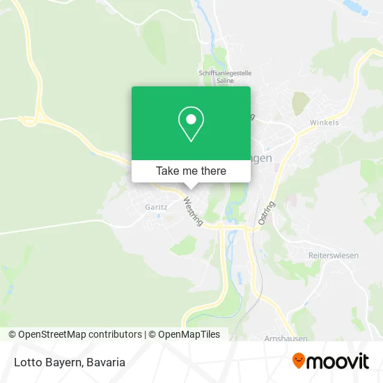 Карта Lotto Bayern