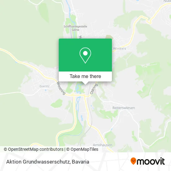 Карта Aktion Grundwasserschutz