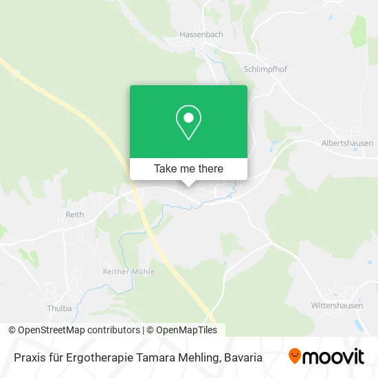 Карта Praxis für Ergotherapie Tamara Mehling