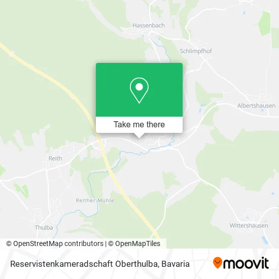 Reservistenkameradschaft Oberthulba map