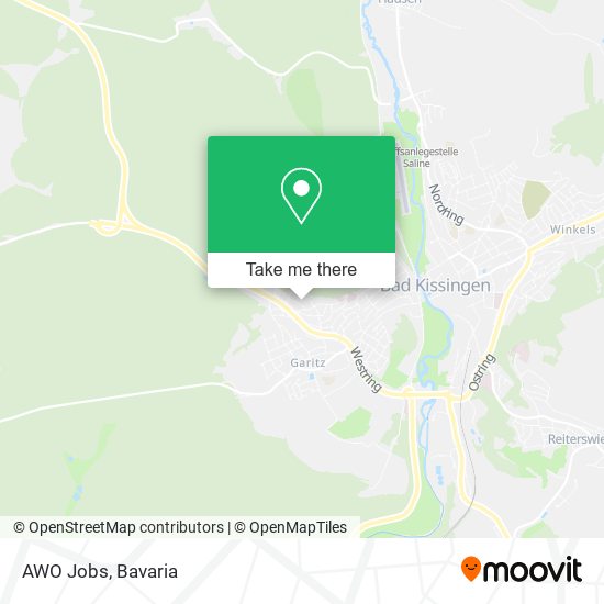 AWO Jobs map