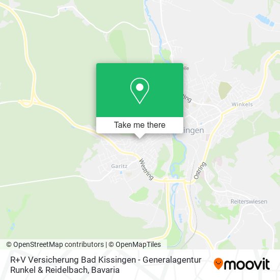 R+V Versicherung Bad Kissingen - Generalagentur Runkel & Reidelbach map