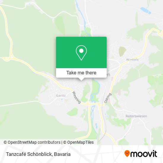 Tanzcafé Schönblick map