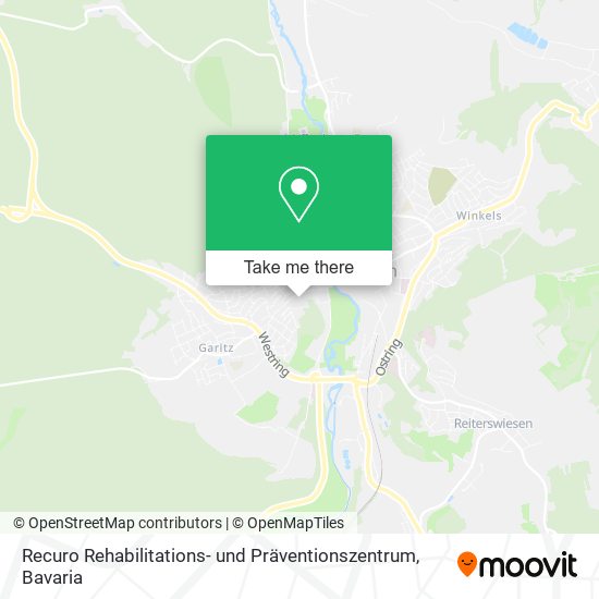 Recuro Rehabilitations- und Präventionszentrum map