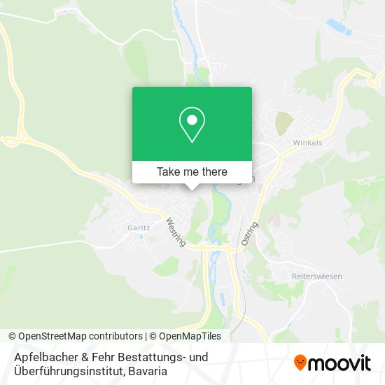 Apfelbacher & Fehr Bestattungs- und Überführungsinstitut map