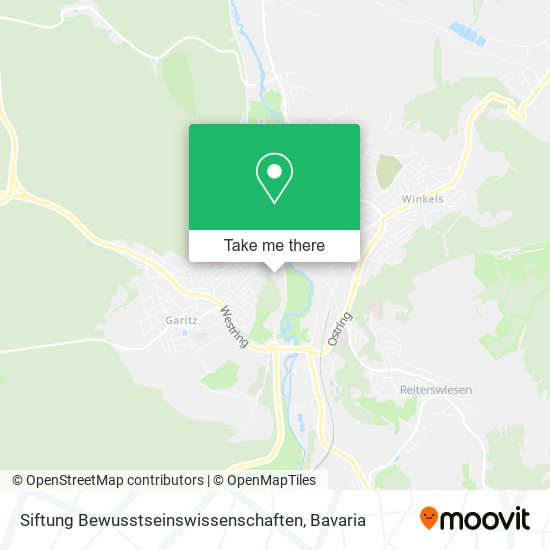 Siftung Bewusstseinswissenschaften map