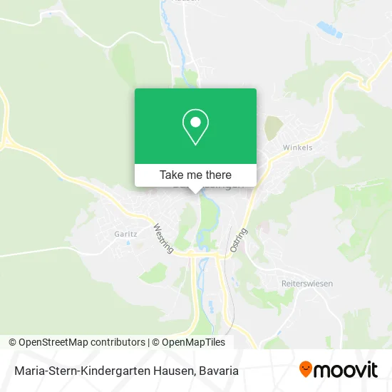 Карта Maria-Stern-Kindergarten Hausen