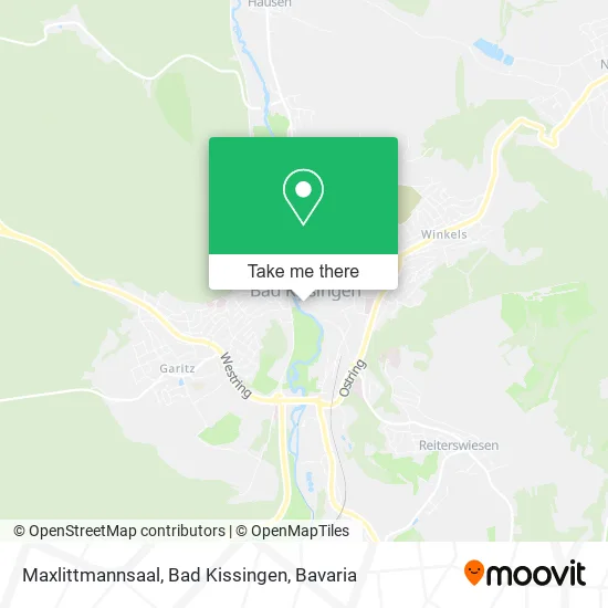 Карта Maxlittmannsaal, Bad Kissingen