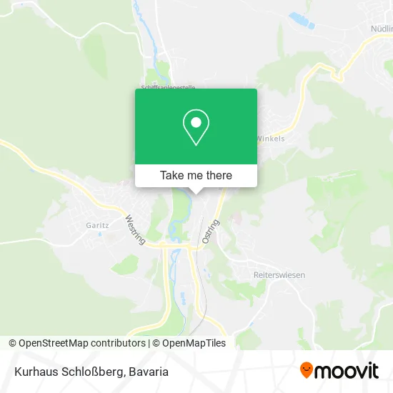Kurhaus Schloßberg map