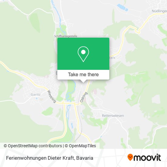 Ferienwohnungen Dieter Kraft map