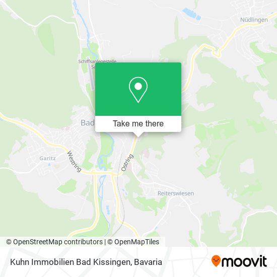 Kuhn Immobilien Bad Kissingen map