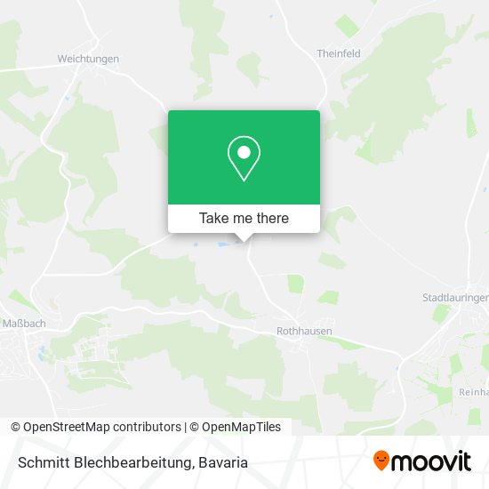 Schmitt Blechbearbeitung map