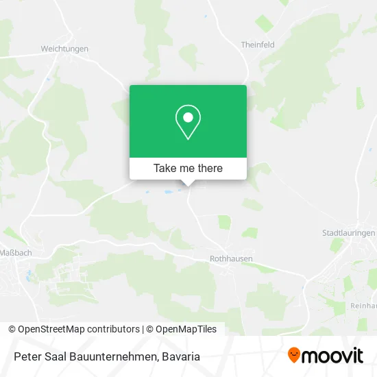 Карта Peter Saal Bauunternehmen