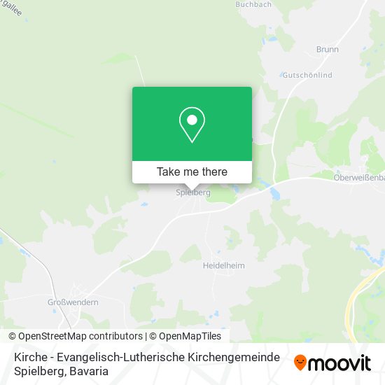 Kirche - Evangelisch-Lutherische Kirchengemeinde Spielberg map