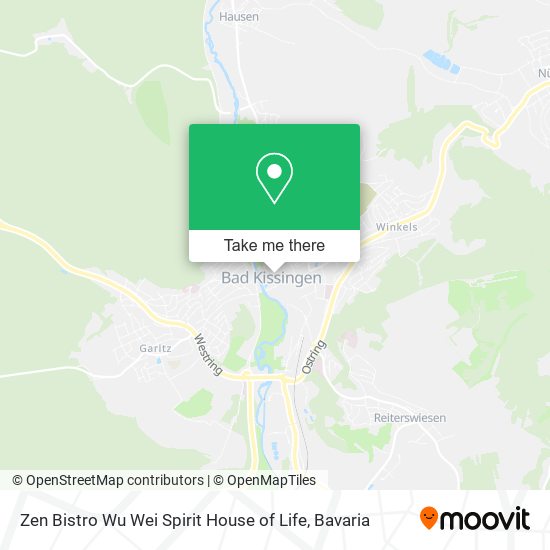 Zen Bistro Wu Wei Spirit House of Life map