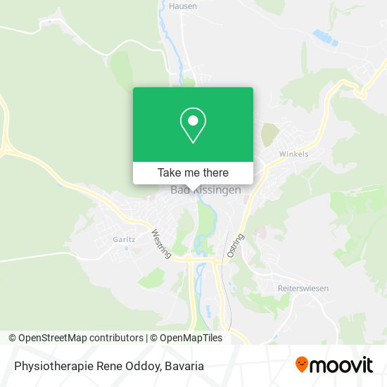 Physiotherapie Rene Oddoy map