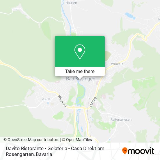 Davito Ristorante - Gelateria - Casa Direkt am Rosengarten map