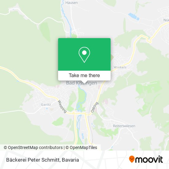 Bäckerei Peter Schmitt map