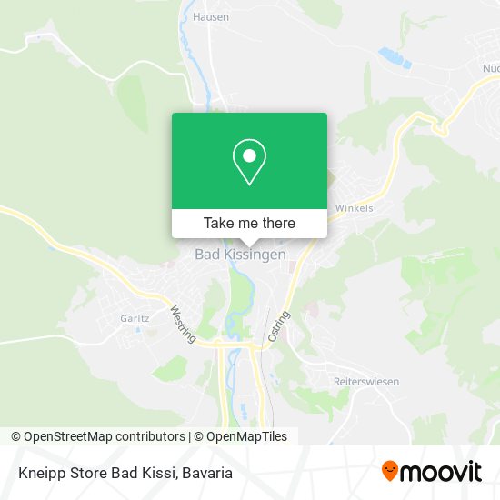 Kneipp Store Bad Kissi map