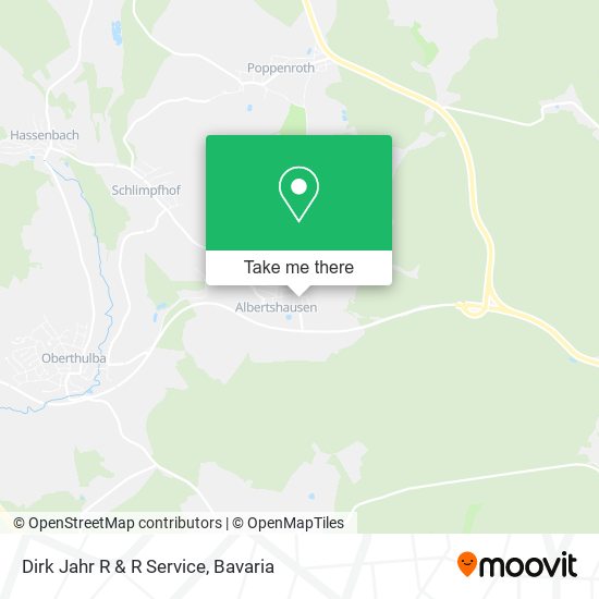 Карта Dirk Jahr R & R Service