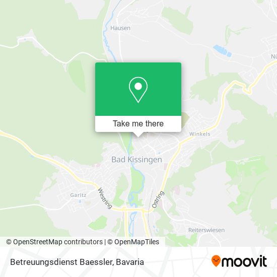 Betreuungsdienst Baessler map