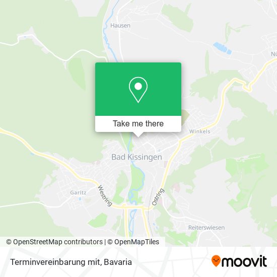 Terminvereinbarung mit map