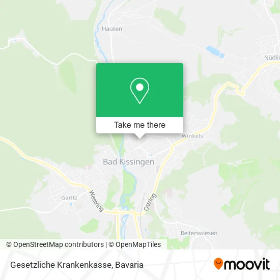 Карта Gesetzliche Krankenkasse