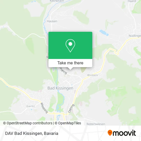 Карта DAV Bad Kissingen
