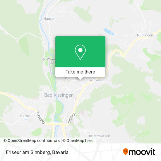 Карта Friseur am Sinnberg