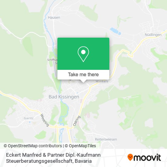 Eckert Manfred & Partner Dipl.-Kaufmann Steuerberatungsgesellschaft map